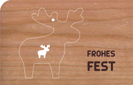 Maritime Weihnachtskarten