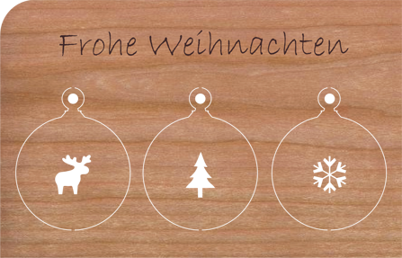 Maritime Weihnachtskarten