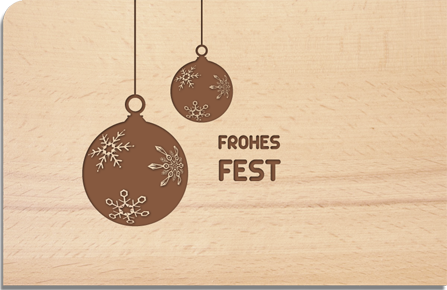 Maritime Weihnachtskarten