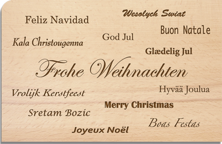 Maritime Weihnachtskarten