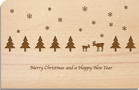 Maritime Weihnachtskarten